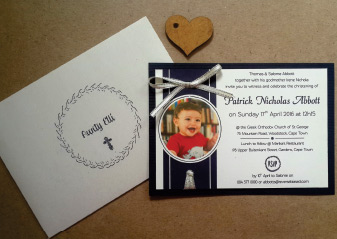 Christening Invite